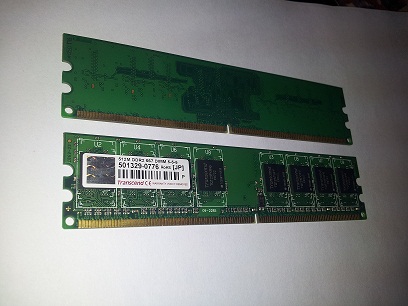 DDR2 512MB 667 DIMM 5-5-5 RAM TRANSCEND large image 0