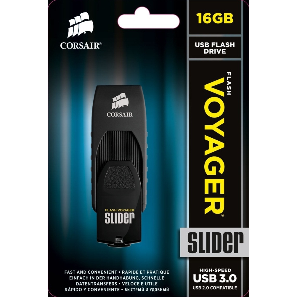 Corsair Flash Voyager Slider 16GB USB 3.0 large image 0