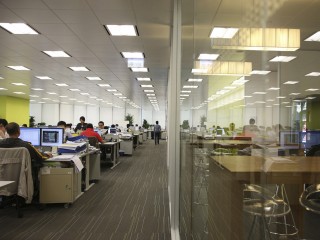 Office interior with Corporate Furniture