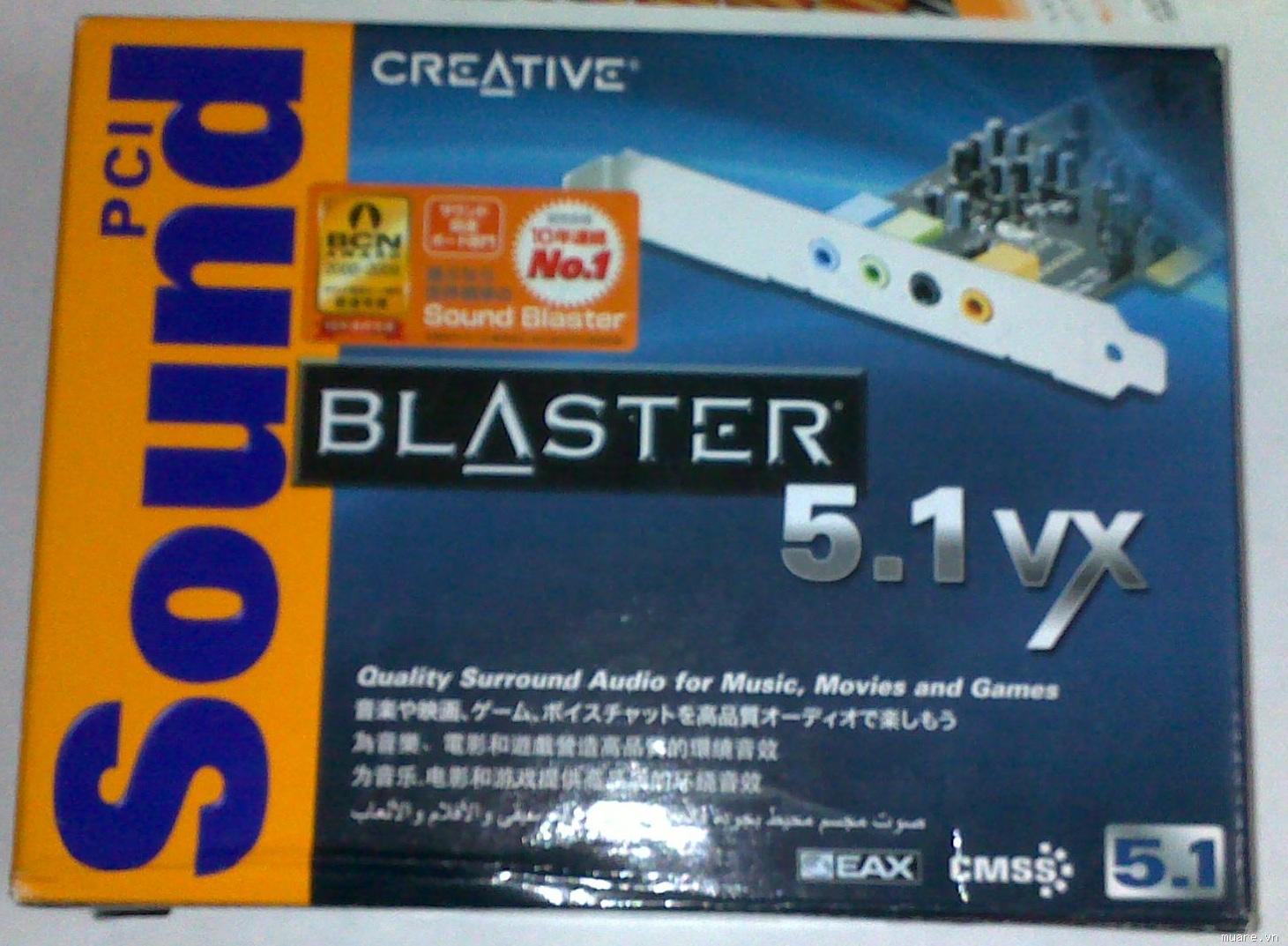 Creative PCI 5.1 vx Sound card large image 0