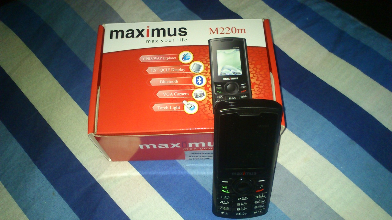 Maximus M220m Urgent sell  large image 0
