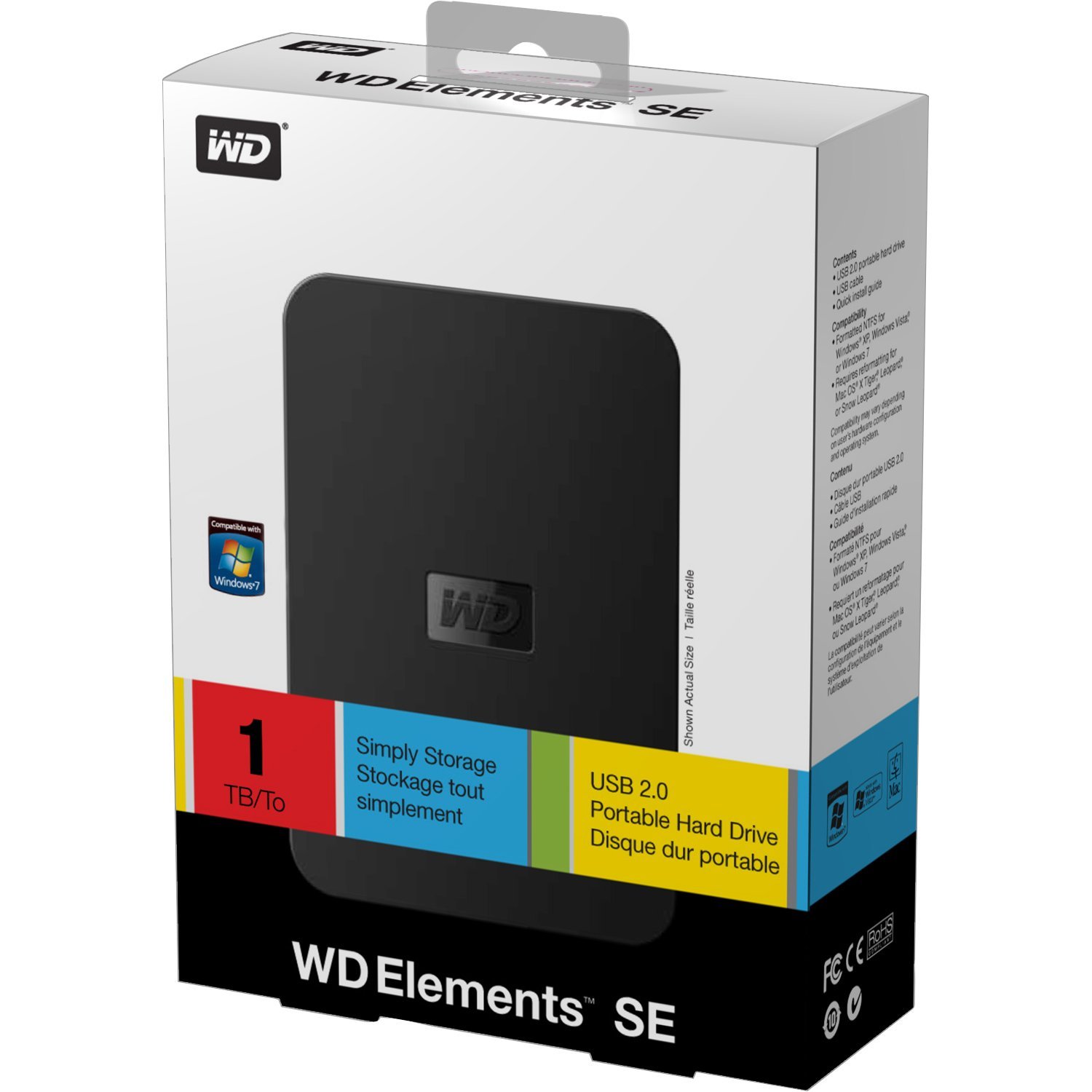 Western Digital Elements 1 TB USB 3.0 with 28 months warrant large image 0