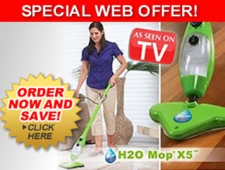 H2O Mop X5. As Seen On TV.