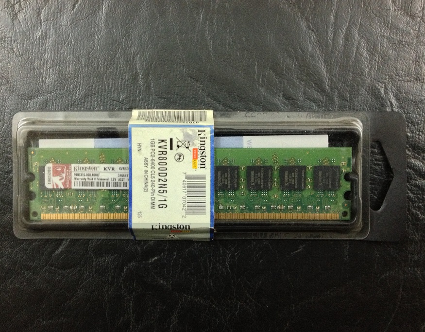 Kingston DDR2 800MHz 1GB Desktop RAM large image 0