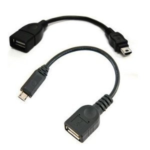 OTG cable micro usbadapter for android tablet gps mp3 4 large image 0