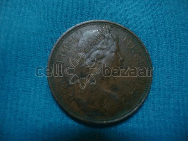 13 PCS UK AND USA BRONZE COIN 4M 1971 TO1994 and SOUVENIR large image 0
