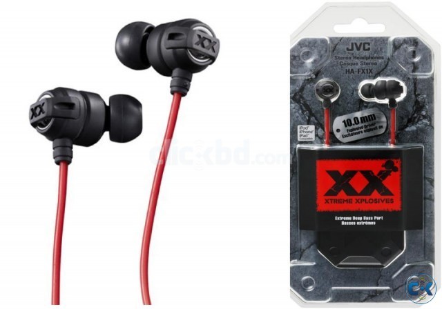 JVC HA- FX1X in-ear headphones. large image 0