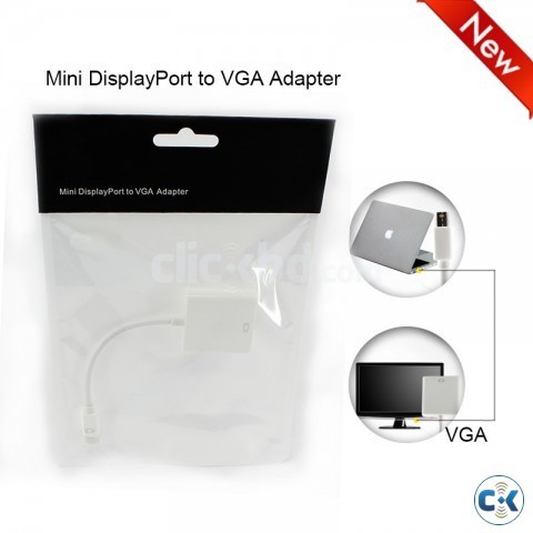 Mini DisplayPort to VGA Adapter J26 Bashundhara City. large image 0