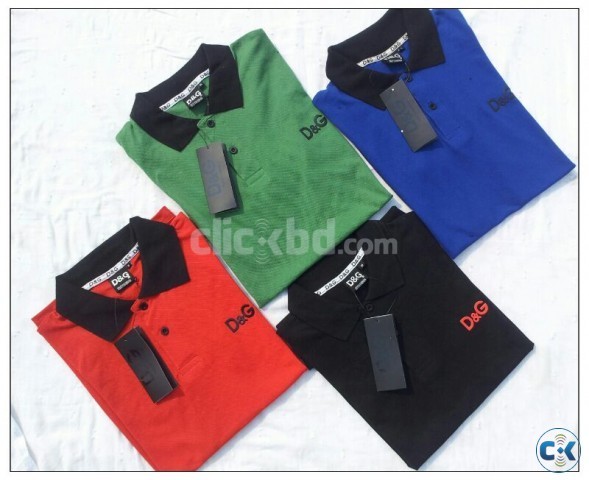 DOLCE AND GABBANA POLO T SHIRT large image 0