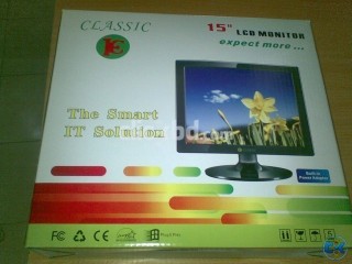 Classic Brand 15 Brand New LCD Monitor with 1 Year Warranty