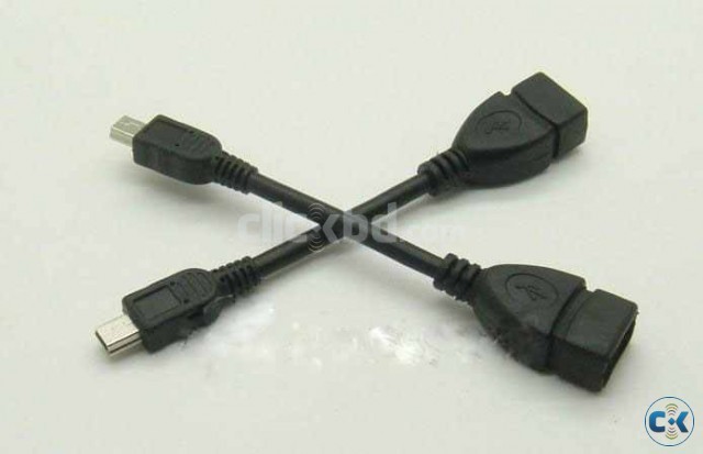 OTG Cable Micro Mini USB Port Only 100 Taka large image 0