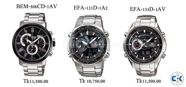 Casio Edifice Watch Collection at www.faanush.com large image 0