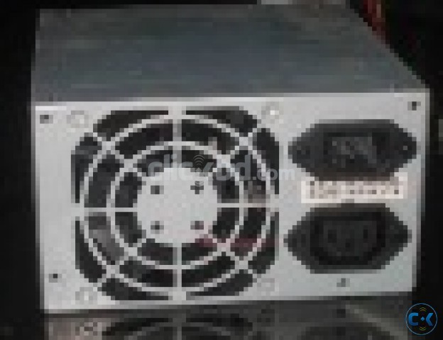 ATS 450W power supply with double cooling fan large image 0