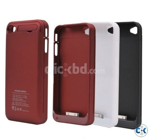 iphone cover with rechargeable battery 2300 mAh large image 0