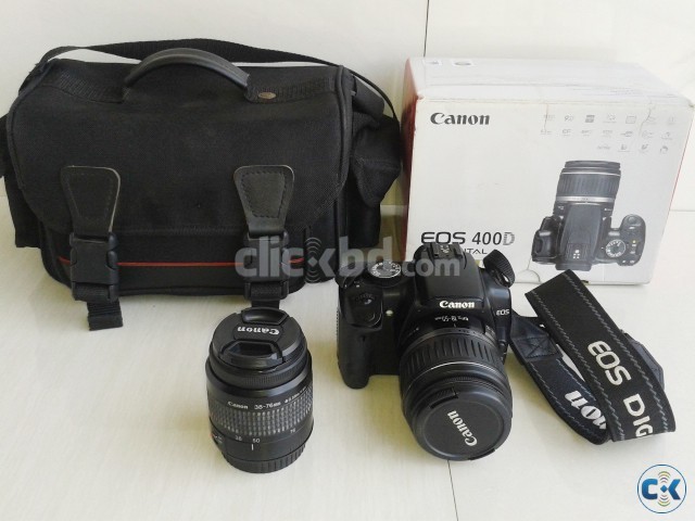 Canon 400d With two lenses large image 0