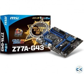 MSI Z77A-G43 3rdGen Motherboard Brand New With Box For Sale