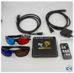 2D movies to 3D converter with HDMI 1.4 output