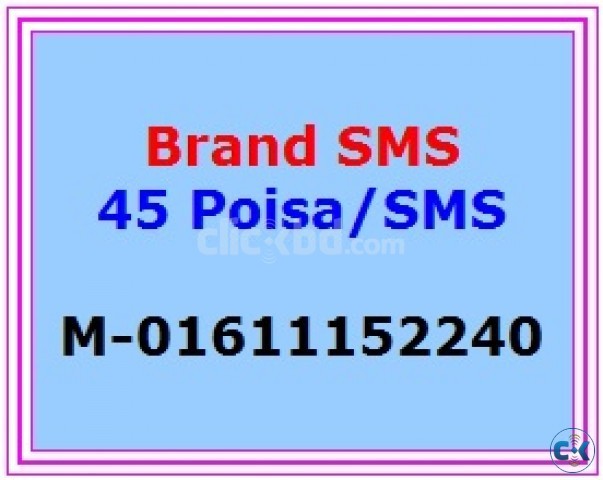 Bulk SMS only 45 Poisa www.smsgateway.com.bd large image 0