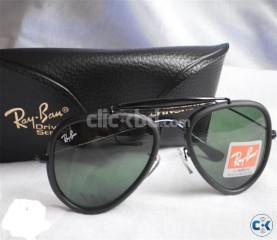 Ray Ban 3428 ALM Bottle Green with Bosch Lomb Hard Black Wal