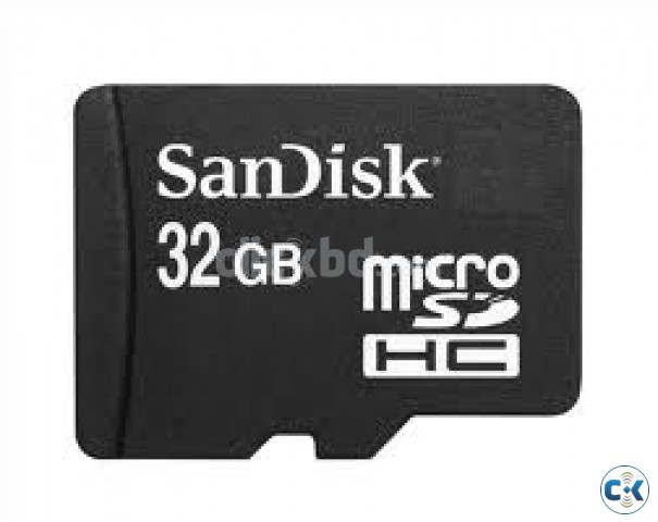 32GB Sandisk MicroSD HC Card large image 0