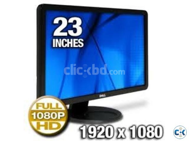 Dell 23 inch full hd monitor profesonal edition low price large image 0