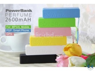 Mini Perfume Power Bank Emergency USB Charger