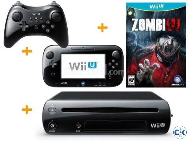 Nintendo Wii U Console 32GB 1 game Free_ by A.Hakim large image 0