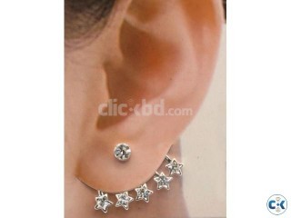 Crystal Earrings Pin