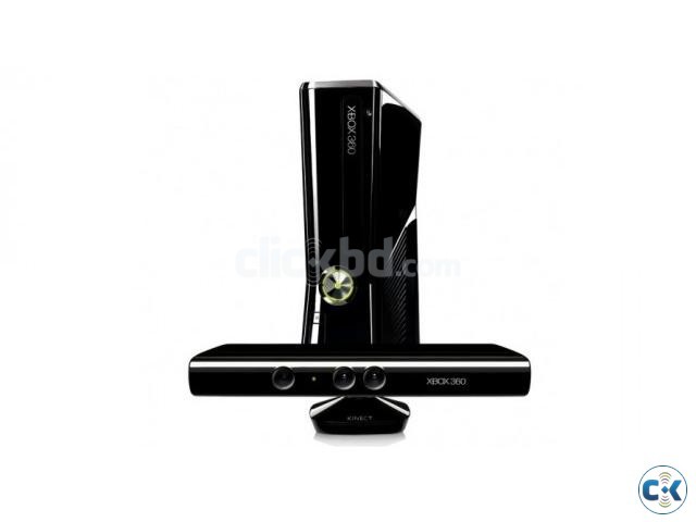 Xbox 360 Slim 250 GB with Kinect Original and Unmodded  large image 0