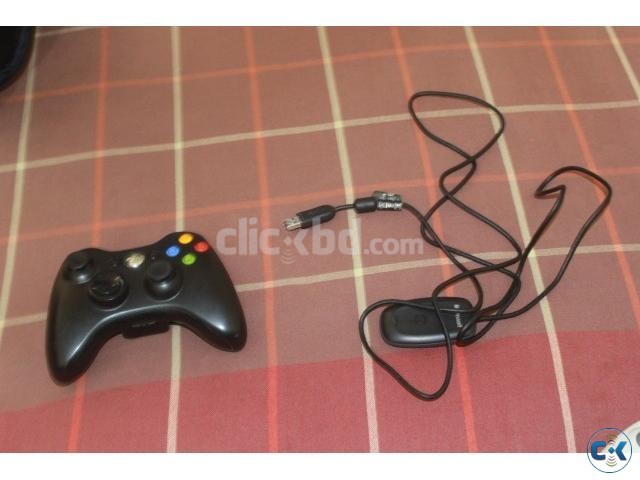 Original Xbox wireless controller with Reciever for PC large image 0