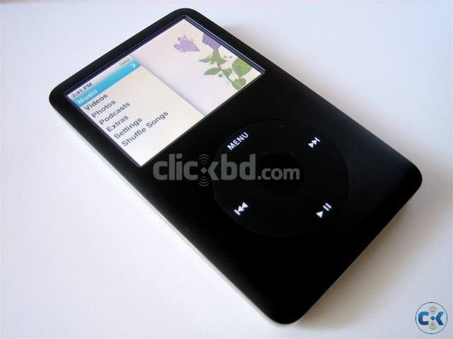 iPod Classic 6G Black 80GB with cover large image 0