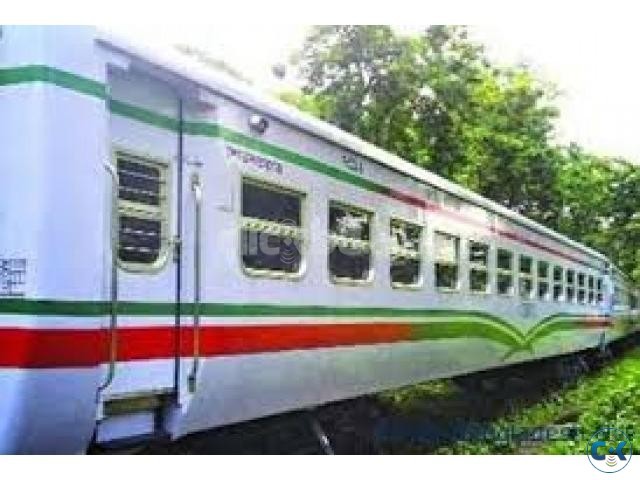 Rajshahi to Dhaka 2 train ticket 14 oct padda express large image 0
