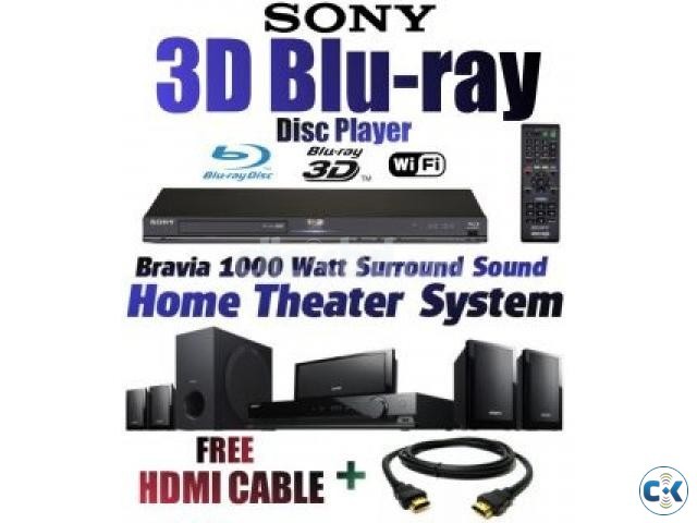 SONY HOME THEATHER BLURAY 3D PLAYER 1000 WATT NEW JAPAN large image 0
