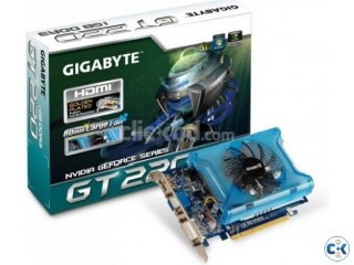 Gigabyte Nvdia GT 220 1GB Graphics Card.