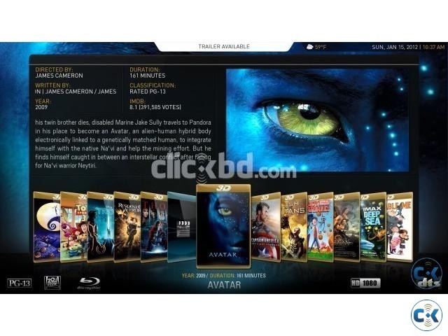 3D BluRay 1080p Movies For 3D TV F.HOME DELIVERY 01616161672 large image 0