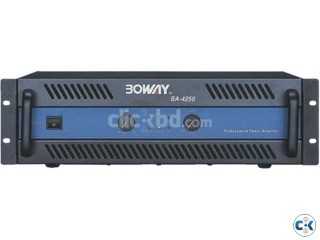boway 4250 amplifier