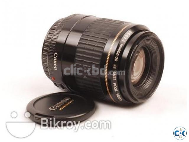 Canon Zoom Lens EF 80-200mm large image 0