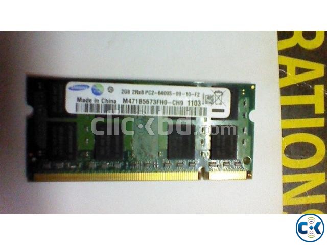 Laptop Samsung Ram 2GB DDR2 large image 0