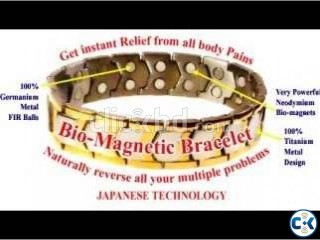 TITANIUM Bio-Magnetic HEALTH BRASLET 1 free with 1