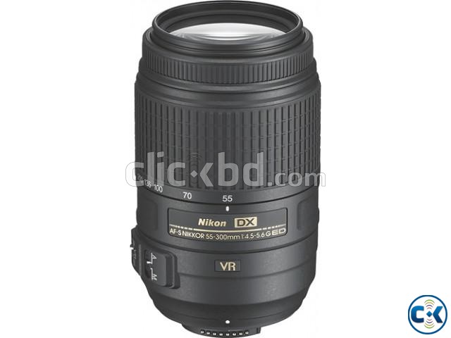 Nikon - AF-S DX Nikkor 55-300mm f 4.5-5.6 VR lens large image 0