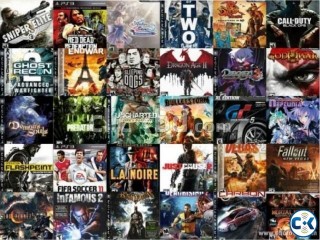 PS 3 games up for sale 
