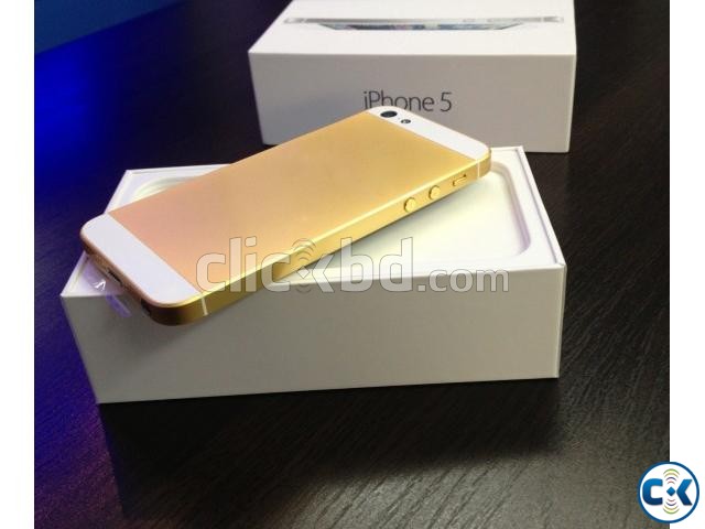 IPhone 5s GOLD Intact Factory Unlocked large image 0