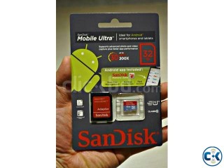 Intact Sandisk Ultra HC1 32GB Microsd Class10 Ireland