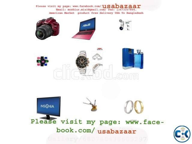 Laptop Camera Watch Perfume Mobile Etc From USA to BD large image 0