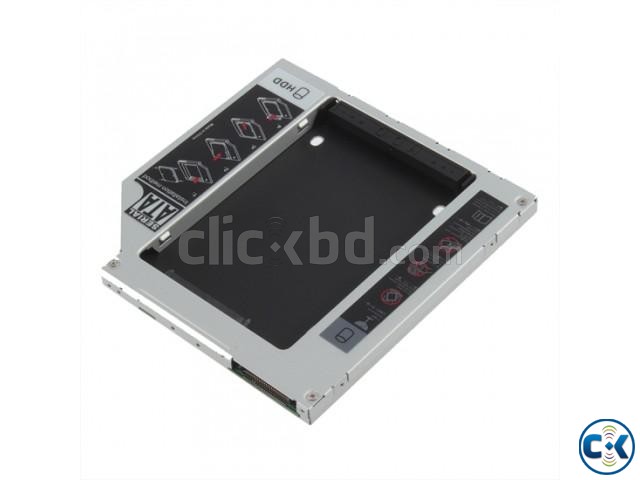 2.5 SATA to SATA HDD SSD Caddy for 12.7mm Optical Drive large image 0