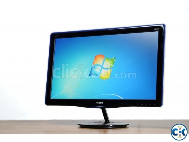 philips led monitor with Built in Speakers large image 0