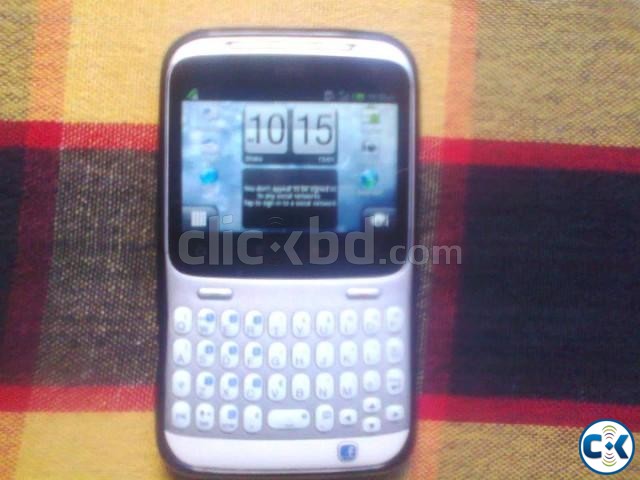 HTC Chacha 16GB white color large image 0