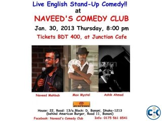 Stand-up Comedy Show at Naveed s Comedy Club
