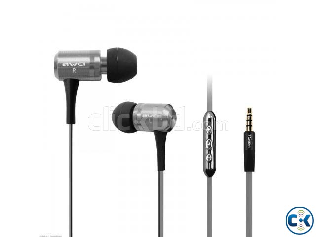 AWEI TS-130VI HIFI EARPHONES WITH REMOTE large image 0