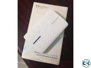 Battery Powered Wireless N Router with 7 months Warranty